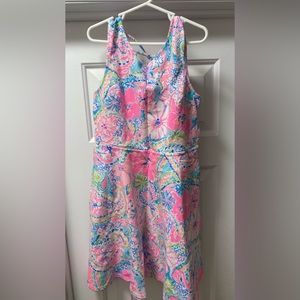 Lilly Pulitzer Carice Dress - Flock Full of Fun - NWT Girls size 12